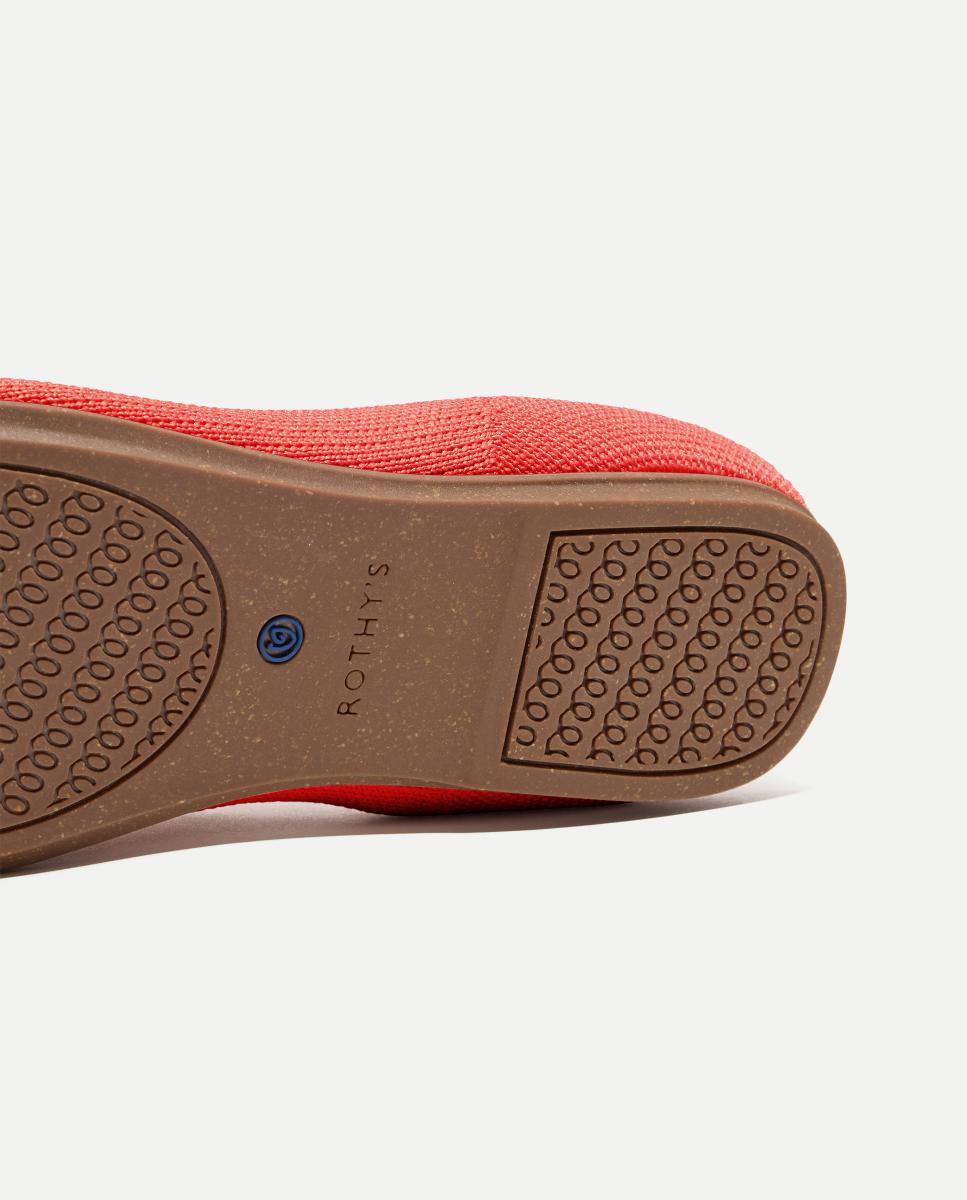 Sapatos de Presilha em Lona Suaves e Flexíveis com Palmilha Acolchoada Rothy´s Castanho-5