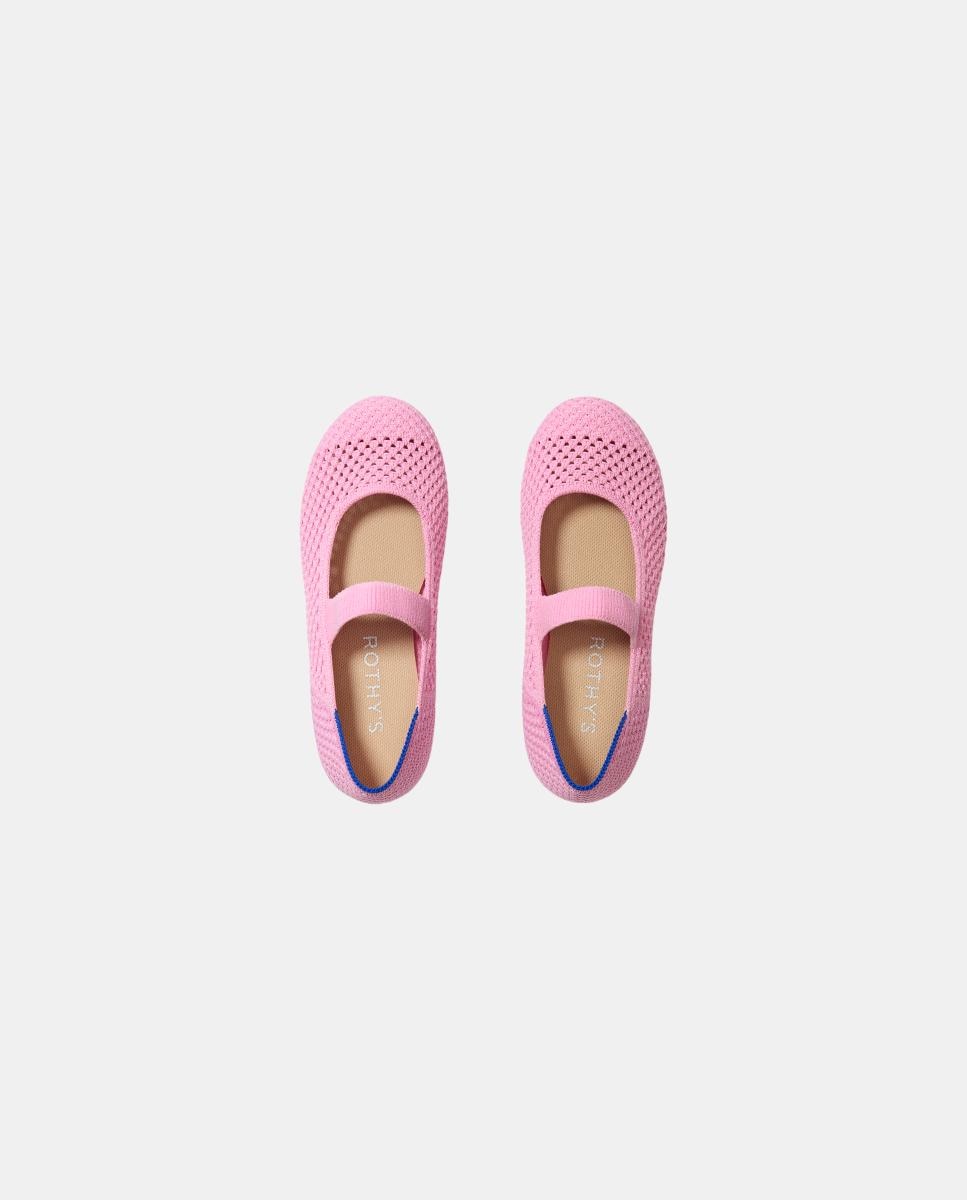 Sapatos de Presilha em Lona Suaves e Flexíveis com Palmilha Acolchoada Rothy´s Amarelo-3
