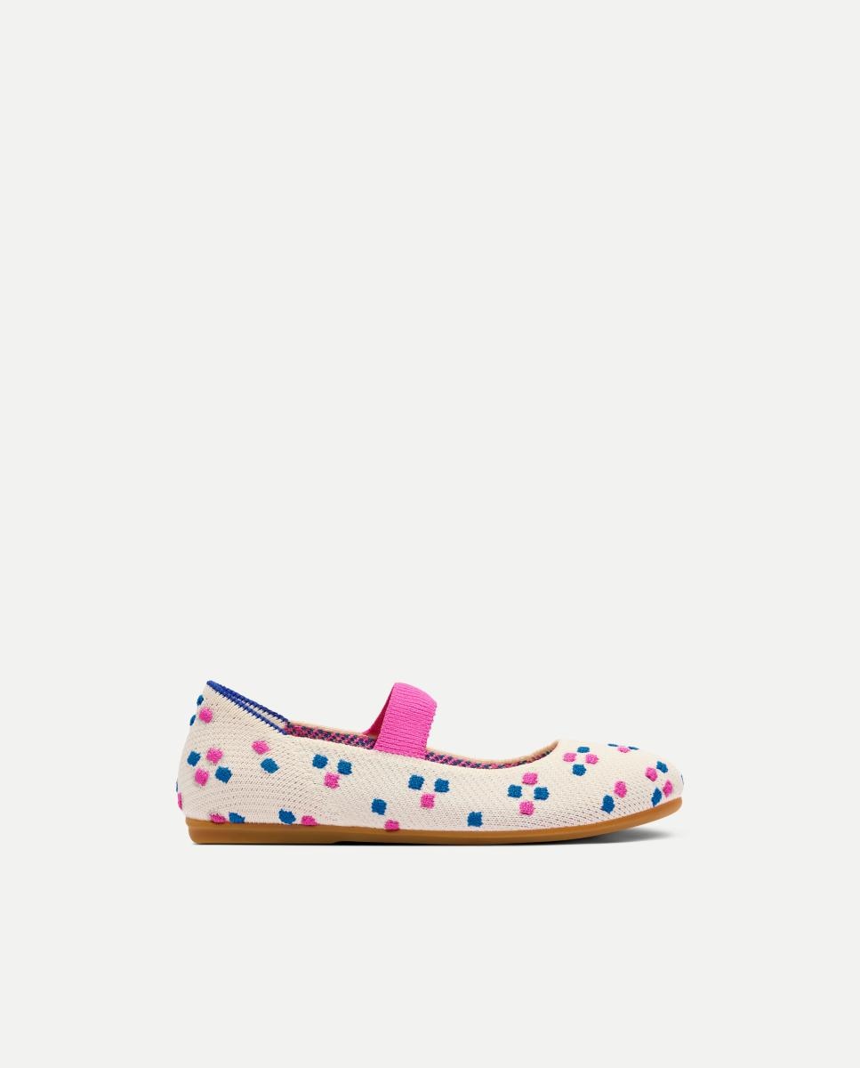 Imagem 0 de Sapatos de Presilha em Lona Suaves e Flexíveis com Palmilha Acolchoada