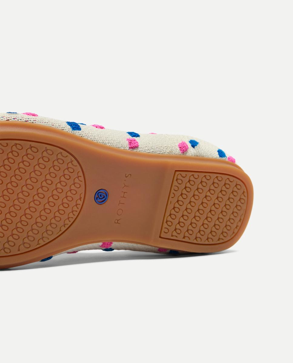 Sapatos de Presilha em Lona Suaves e Flexíveis com Palmilha Acolchoada Rothy´s Rosa-4