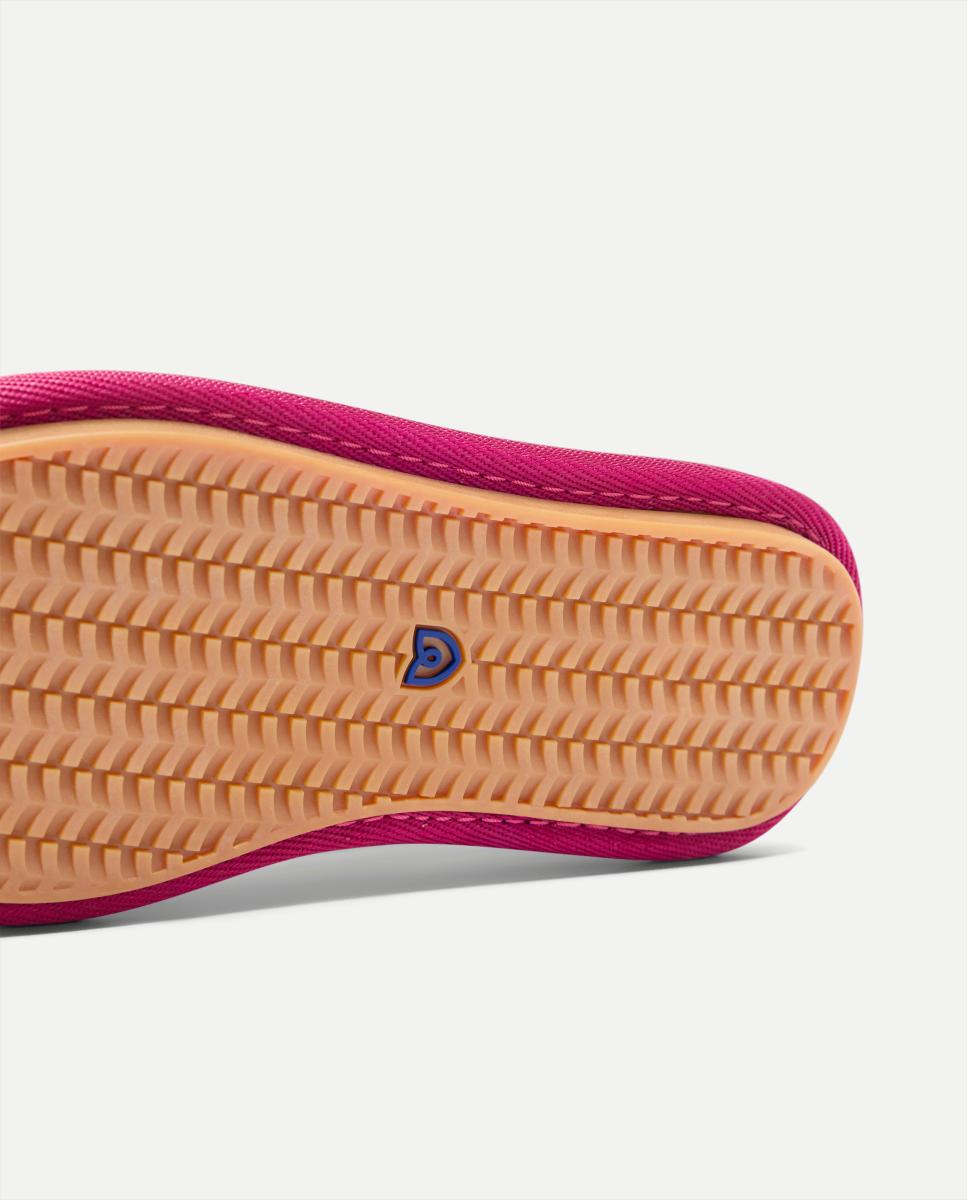Sapatos de Presilha em Lona Suaves e Flexíveis com Palmilha Acolchoada Rothy´s Rosa-5