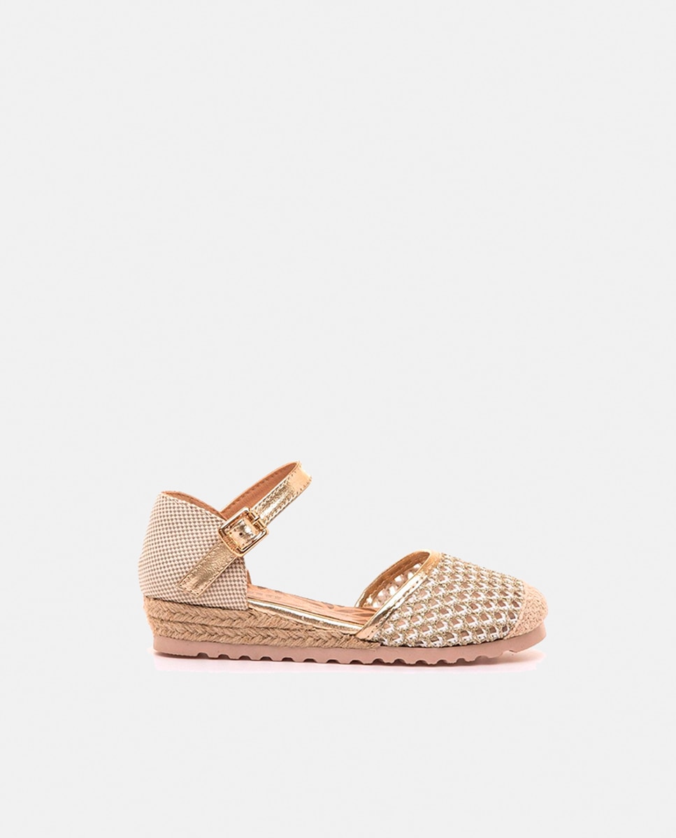 Imagen 0 de Sandalias para niña Oro