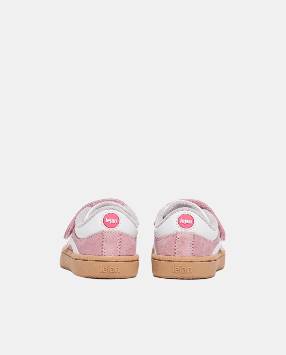 Sapatilhas de pele One® Kids Rosa-pálido-4