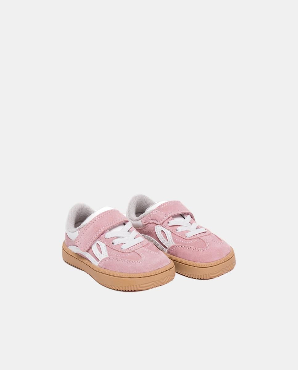 Sapatilhas de pele One® Kids Rosa-pálido-5
