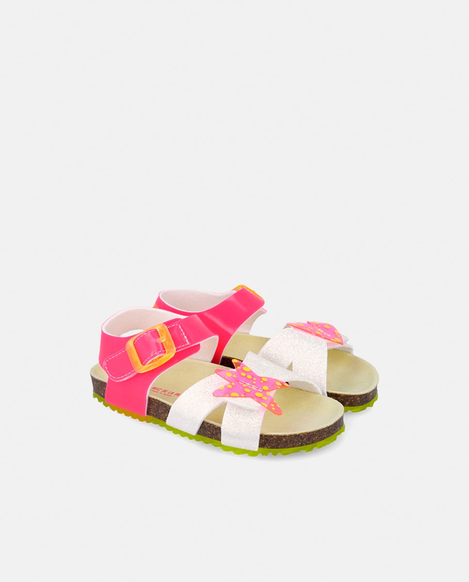 Sandálias Tipo Bio com Fecho Autocolante Agatha Ruiz de la Prada Multicolor-2