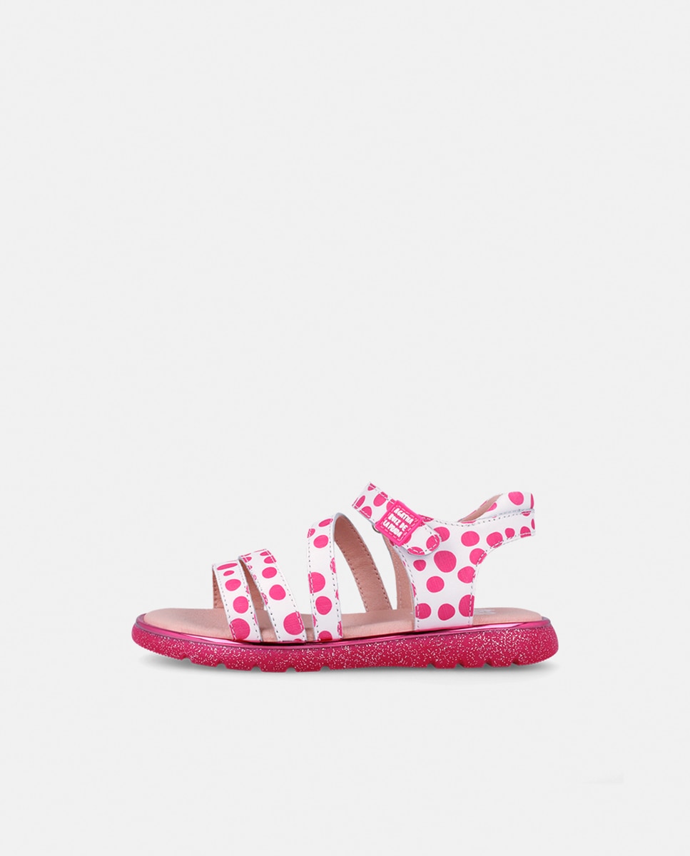 Sandálias com Estampado às Bolinhas Agatha Ruiz de la Prada Multicolor-5