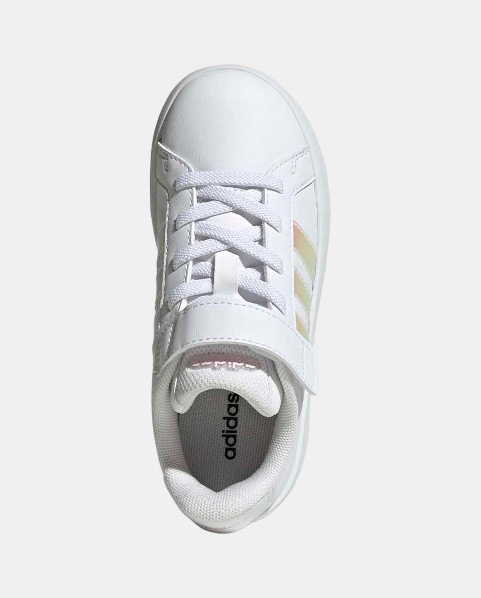 Sapatilhas Grand Court 3.0 El C adidas Brancos-2
