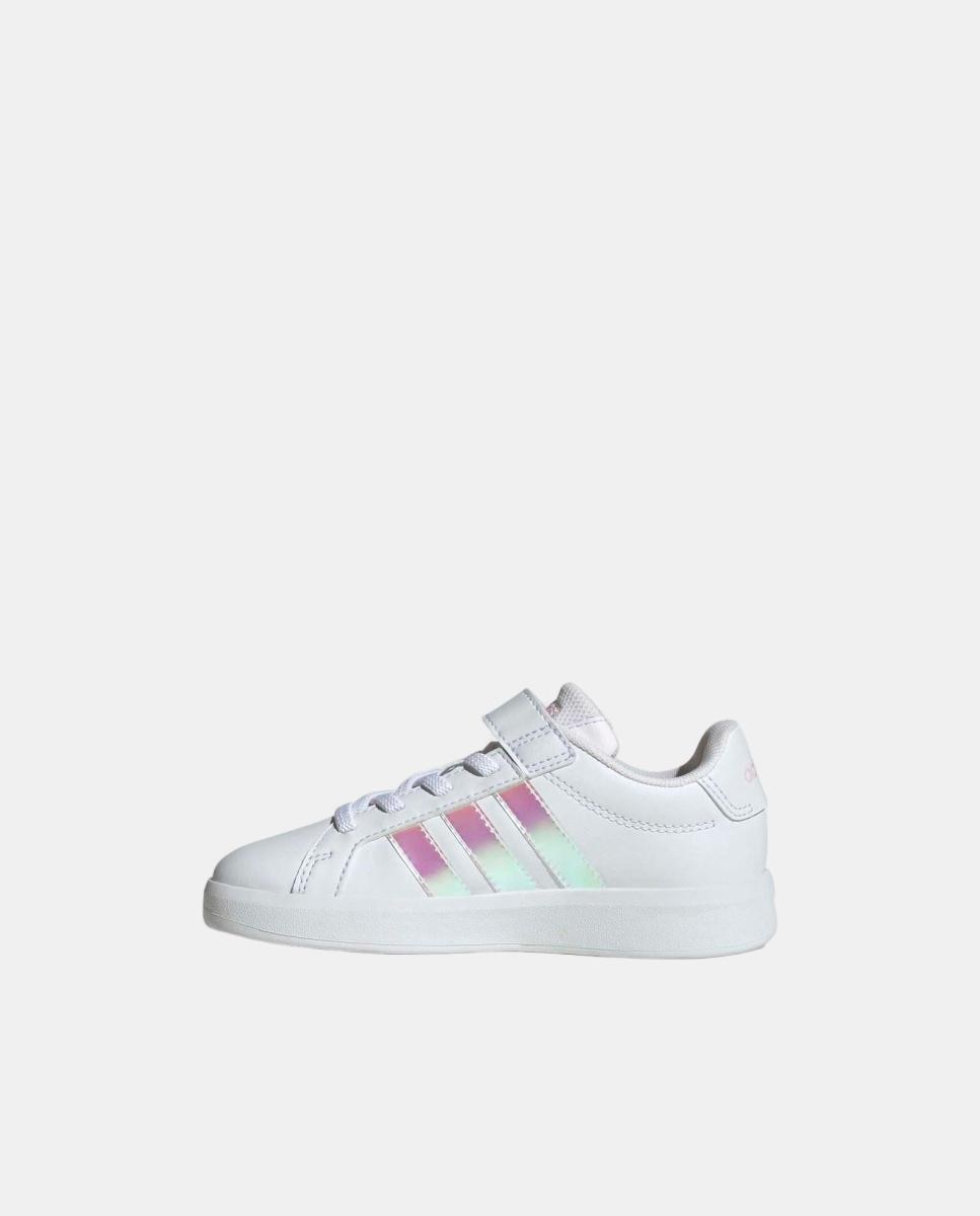 Sapatilhas Grand Court 3.0 El C adidas Brancos-4