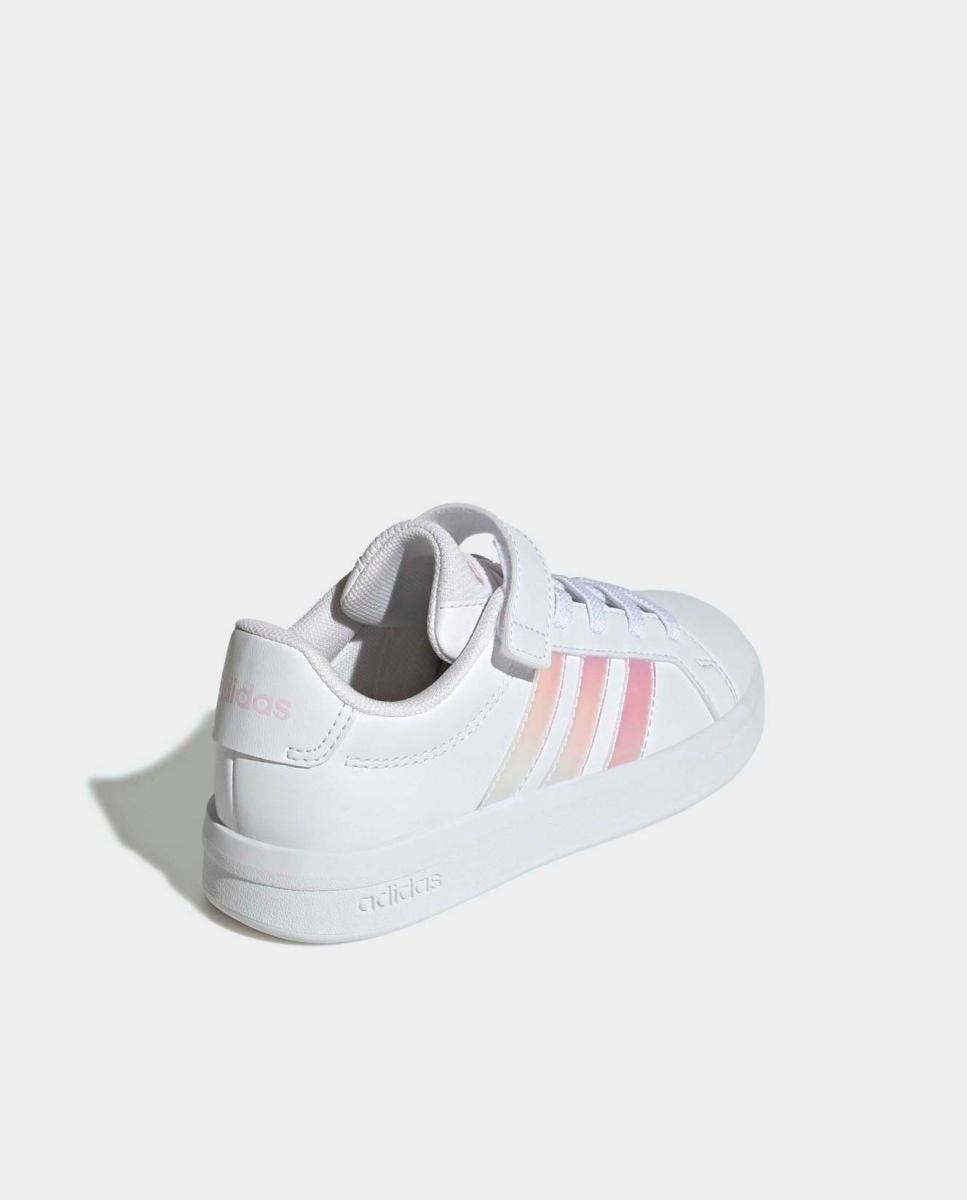 Sapatilhas Grand Court 3.0 El C adidas Brancos-6