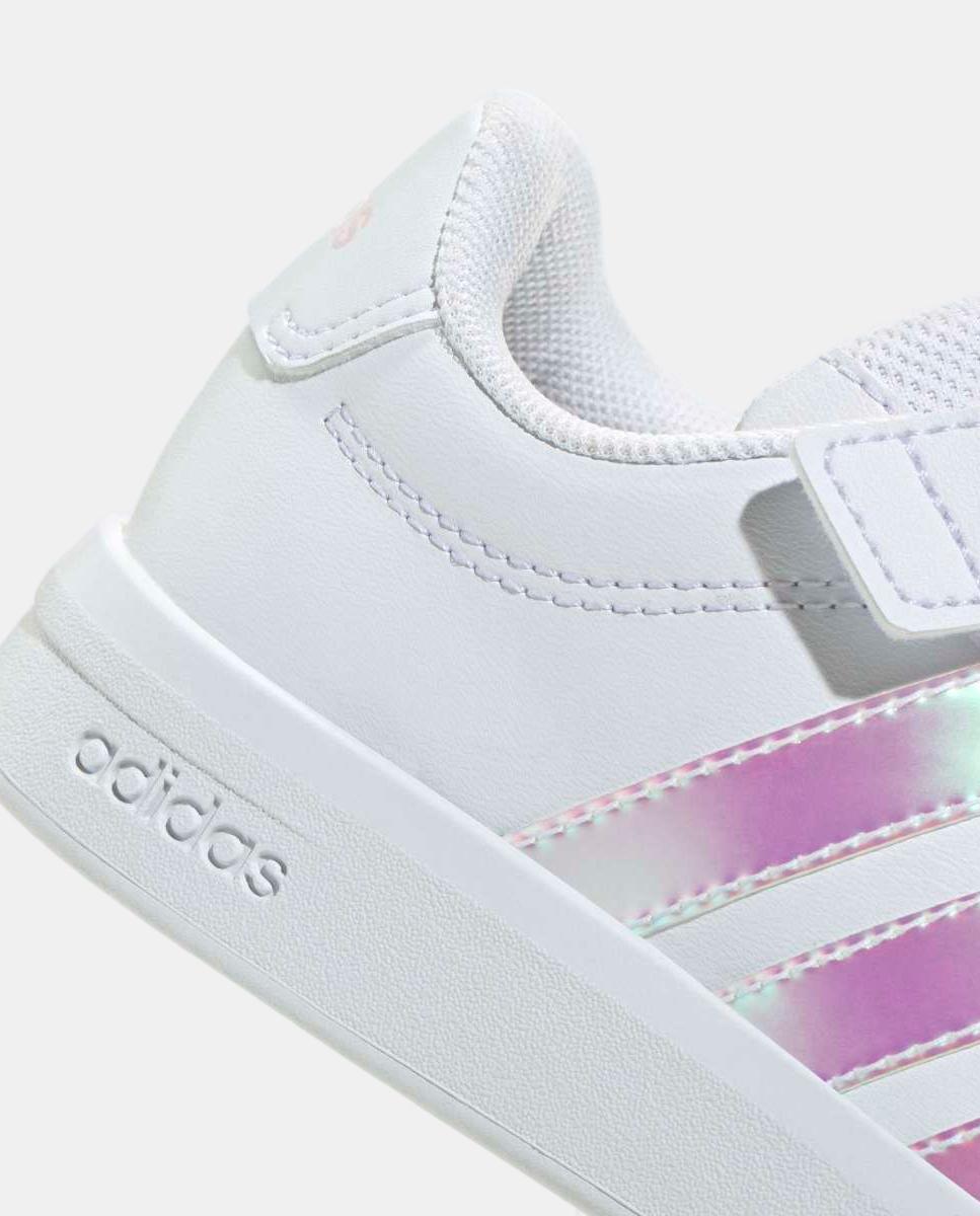 Sapatilhas Grand Court 3.0 El C adidas Brancos-8