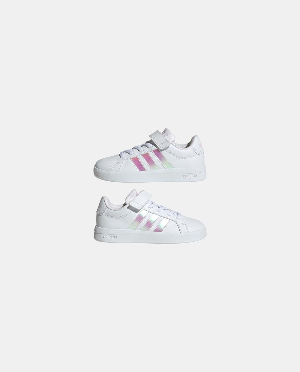 Sapatilhas Grand Court 3.0 El C adidas Brancos-9