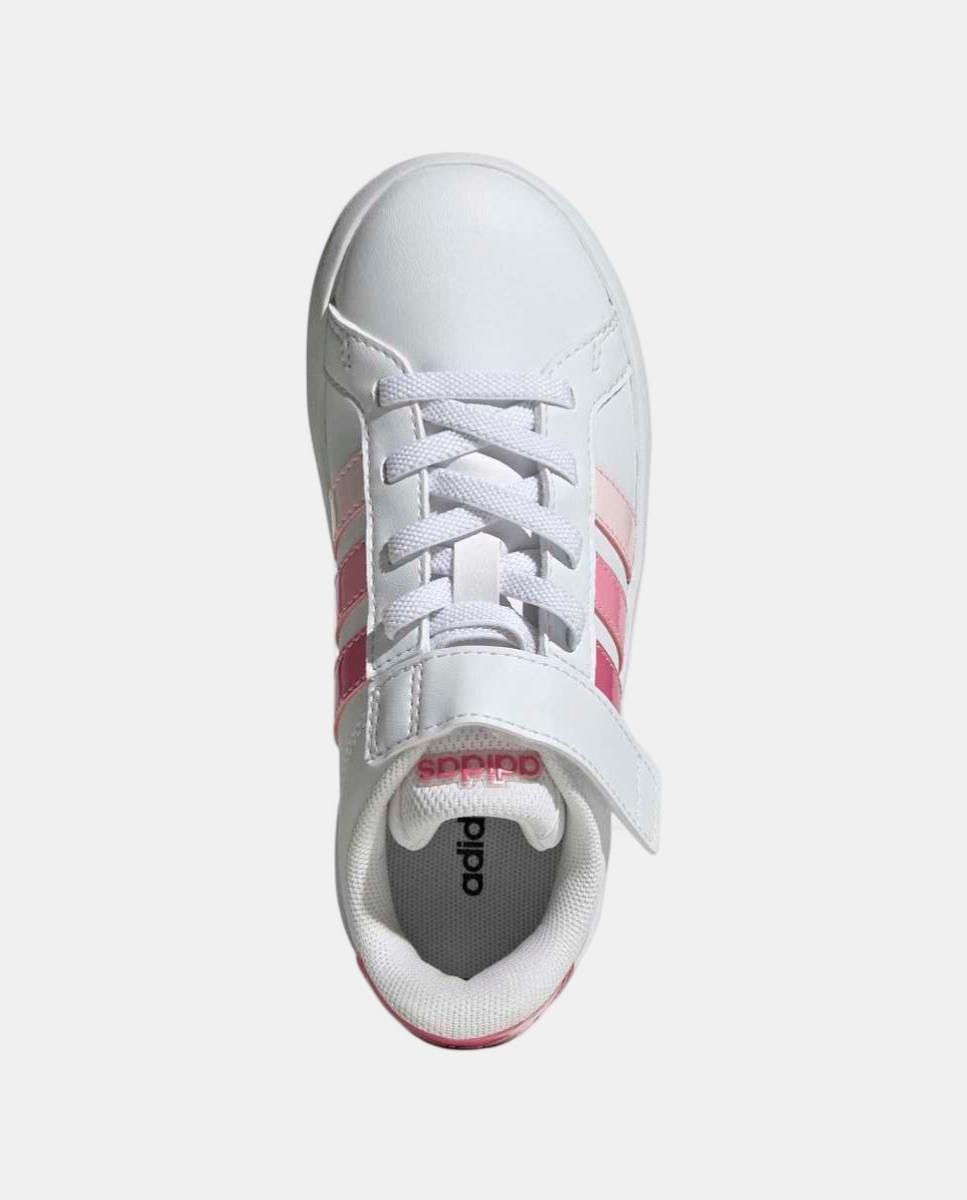 Sapatilhas Grand Court 3.0 El C adidas Brancos-2