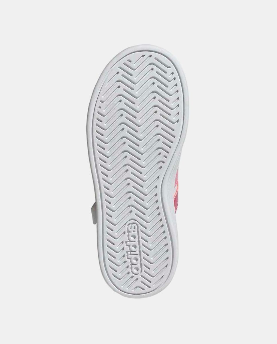 Sapatilhas Grand Court 3.0 El C adidas Brancos-3