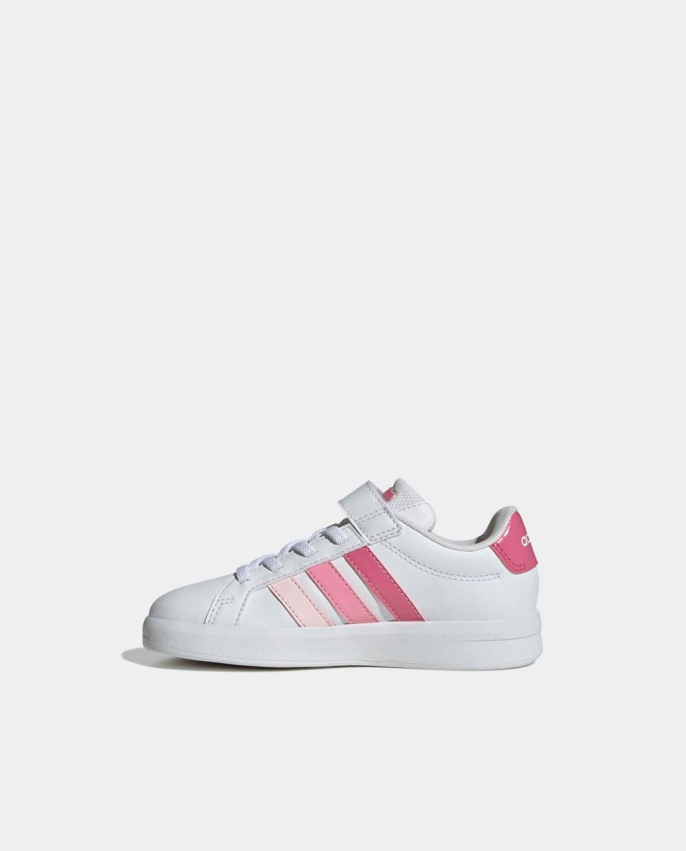 Sapatilhas Grand Court 3.0 El C adidas Brancos-4
