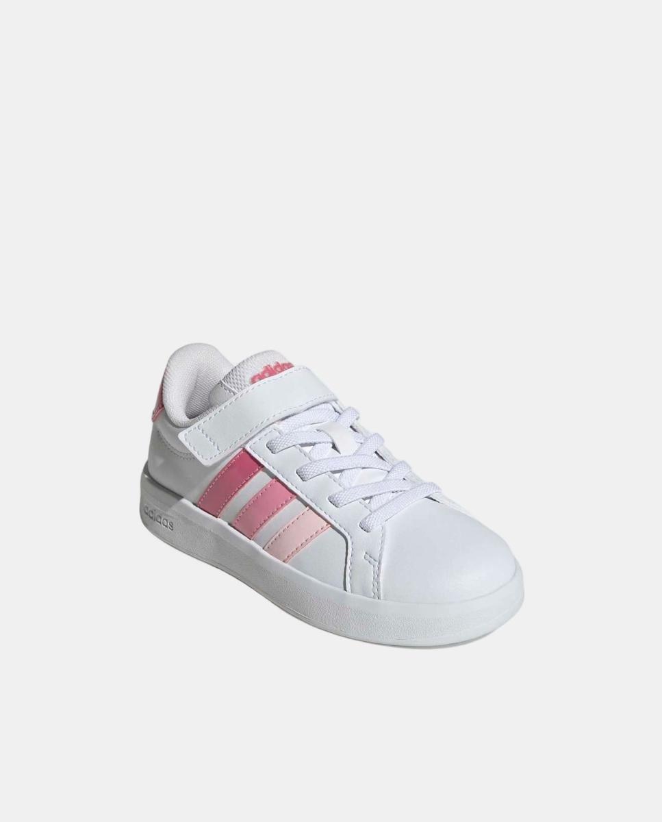 Sapatilhas Grand Court 3.0 El C adidas Brancos-5