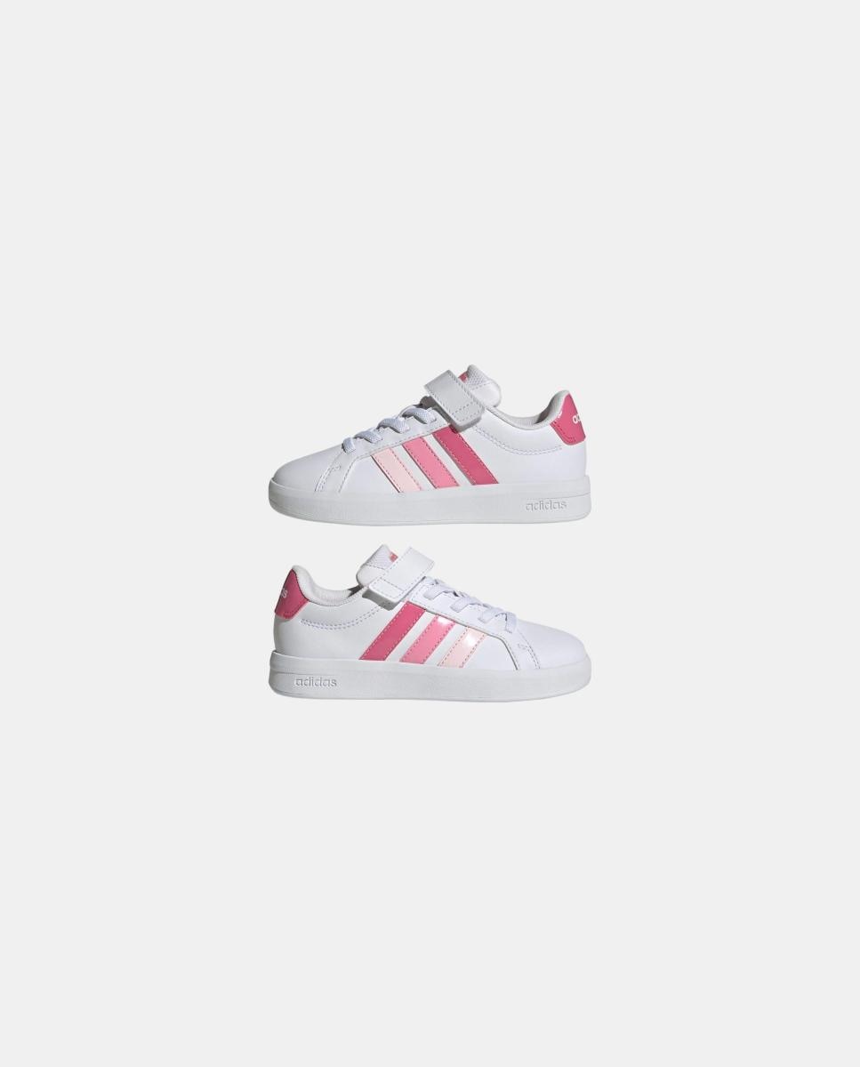 Sapatilhas Grand Court 3.0 El C adidas Brancos-9