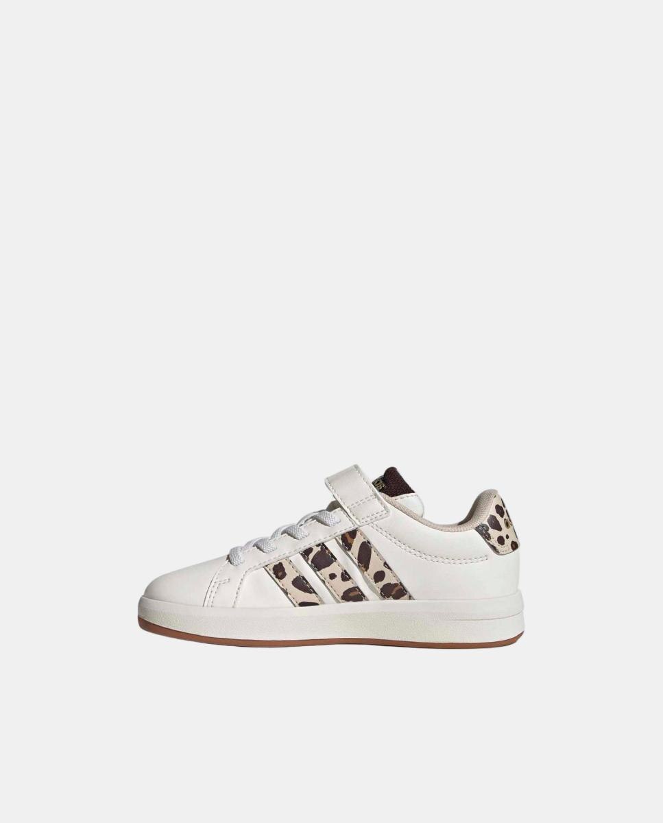 Sapatilhas Grand Court 3.0 El C adidas Brancos-4