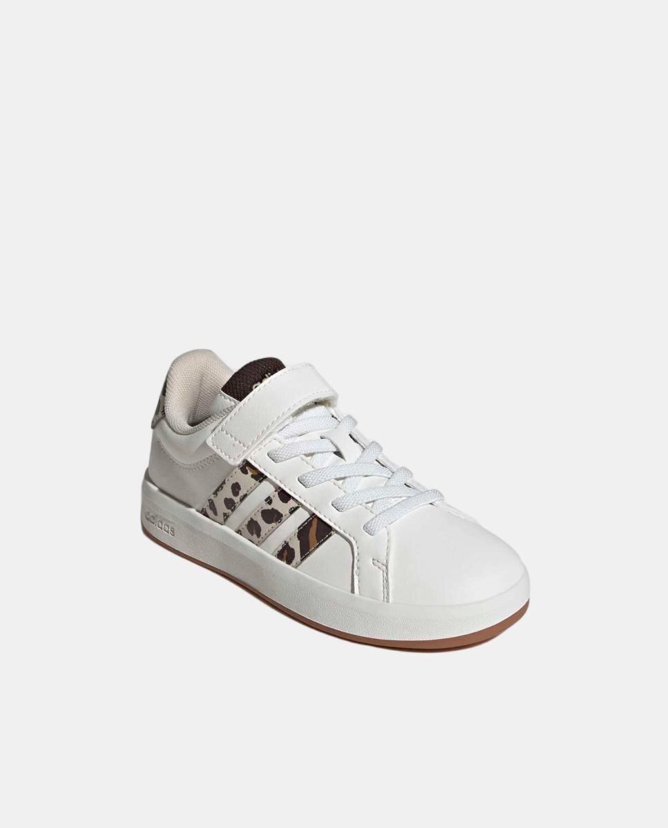 Sapatilhas Grand Court 3.0 El C adidas Brancos-5