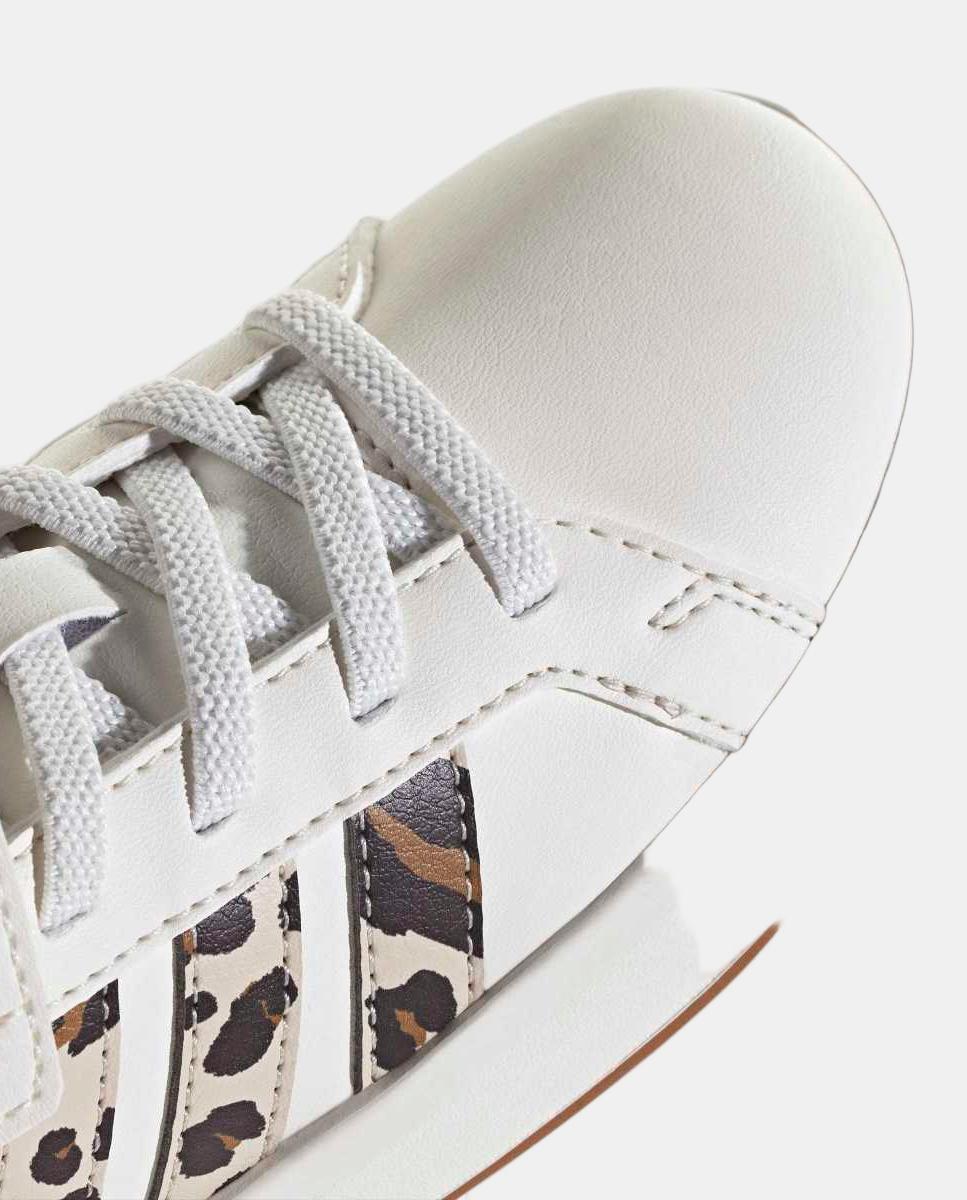 Sapatilhas Grand Court 3.0 El C adidas Brancos-8