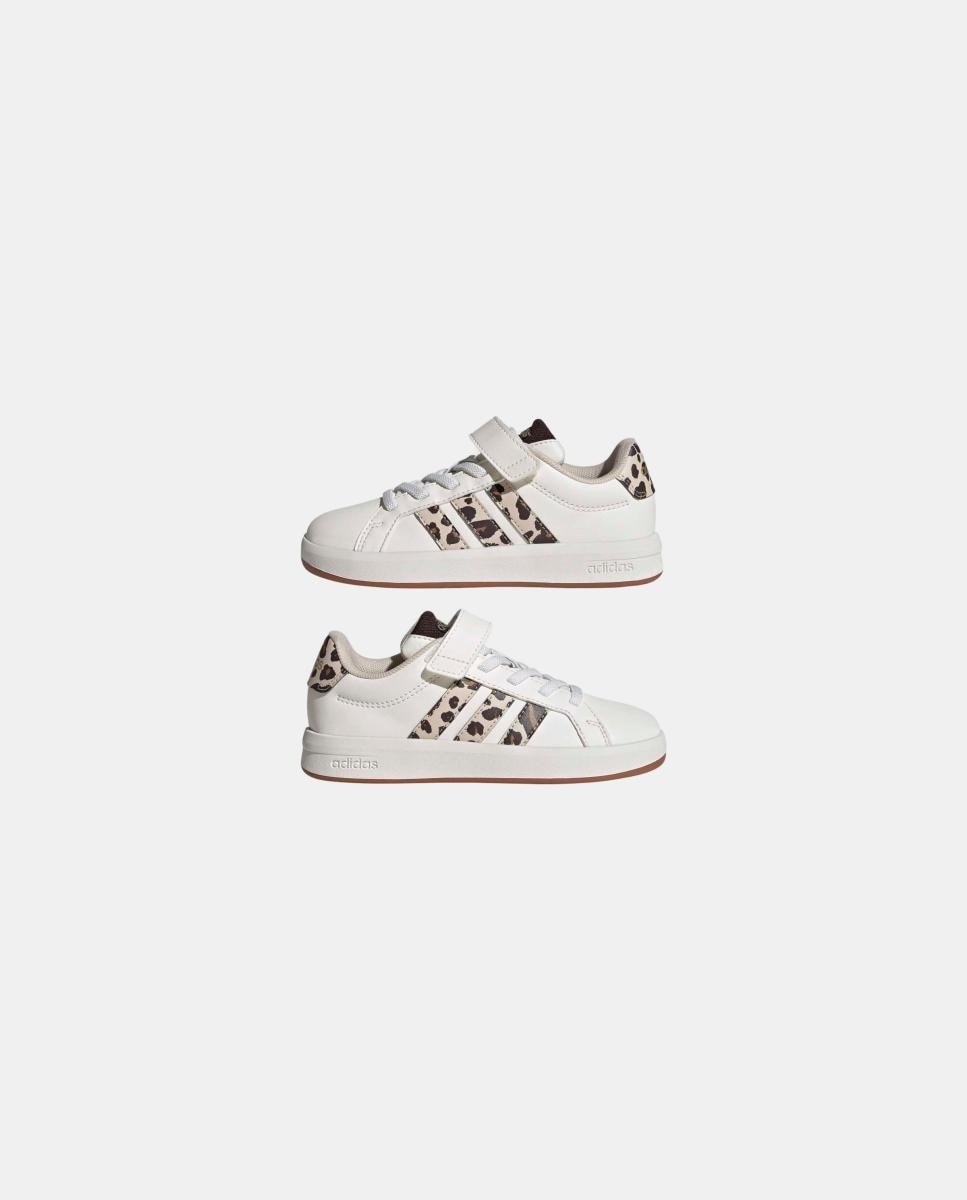 Sapatilhas Grand Court 3.0 El C adidas Brancos-9