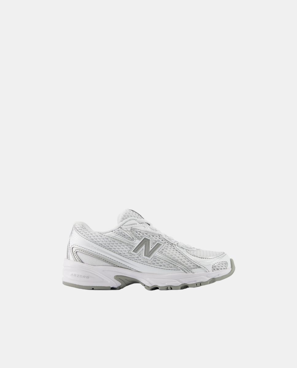 Sapatilhas Casual de Criança 740 com Cordão Elástico New Balance Branco-gelo-1