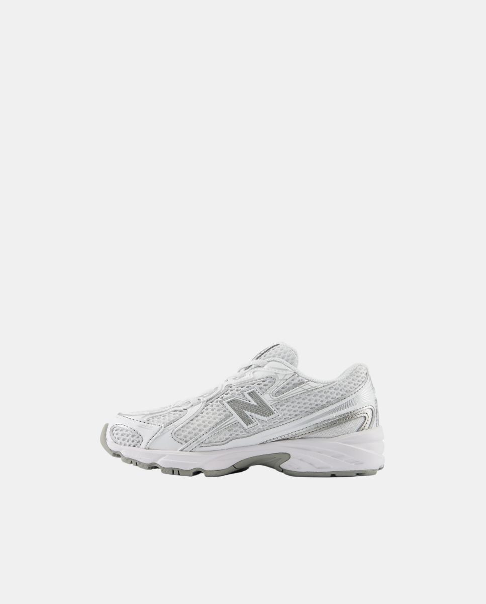 Sapatilhas Casual de Criança 740 com Cordão Elástico New Balance Branco-gelo-2