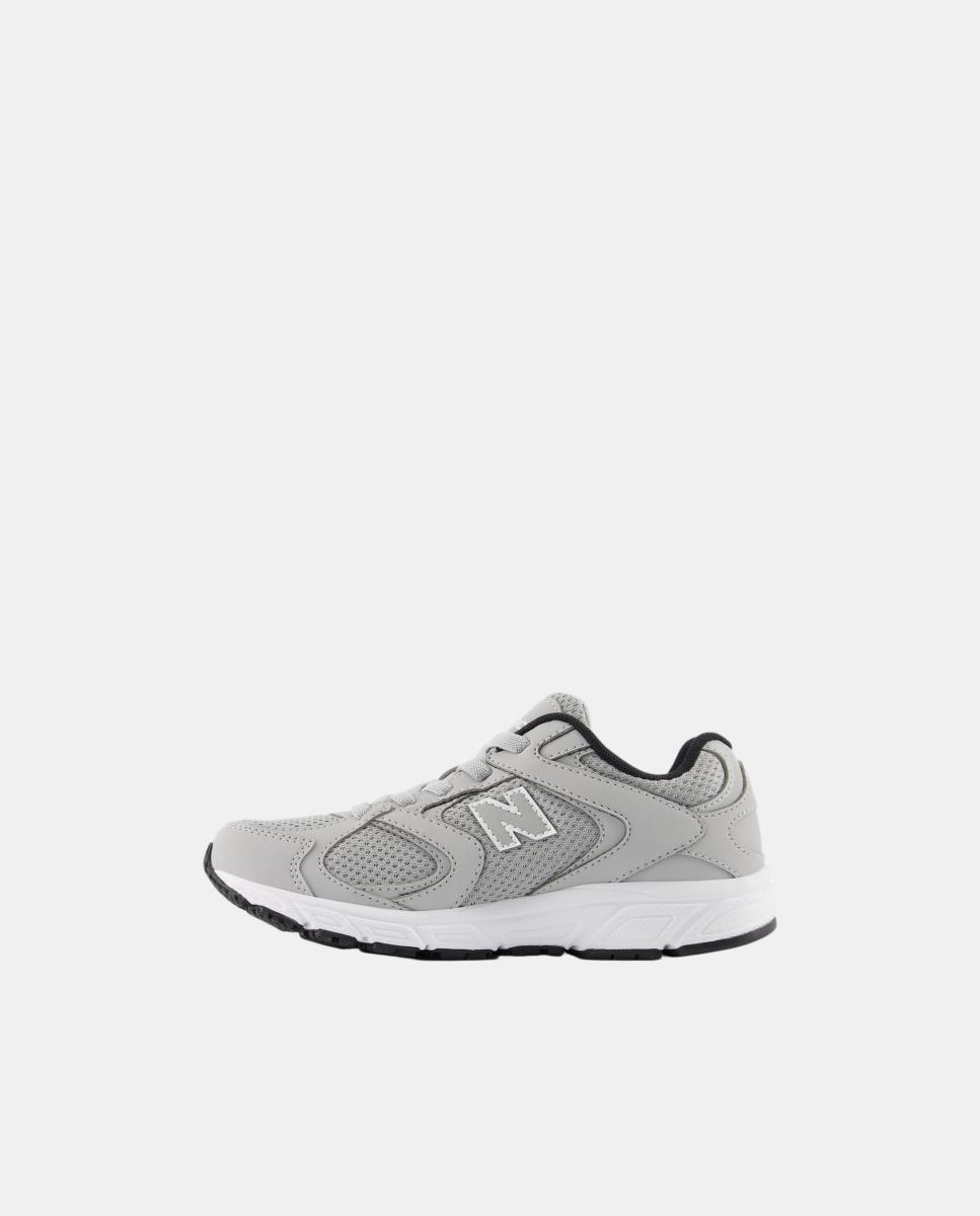 Sapatilhas Casual de Criança 408 com Cordão Elástico New Balance Cinzento-2