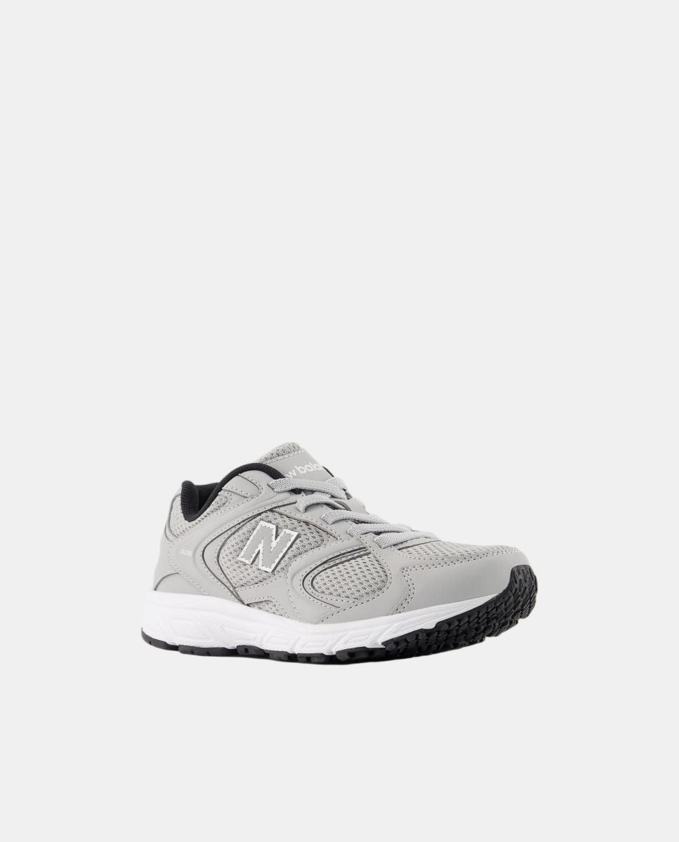 Sapatilhas Casual de Criança 408 com Cordão Elástico New Balance Cinzento-4