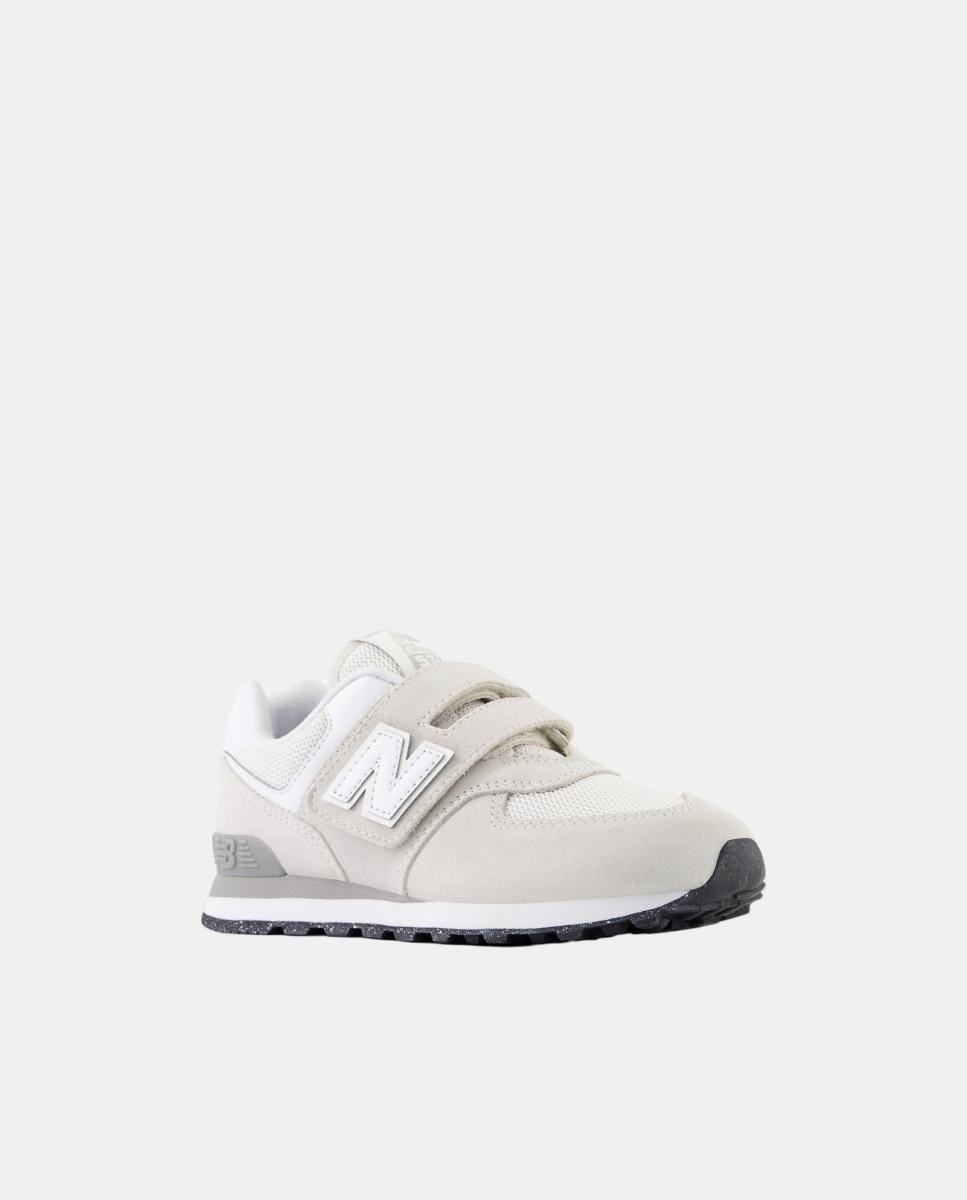 Sapatilhas Casual de Criança 574 com Velcro New Balance Cinzento-4