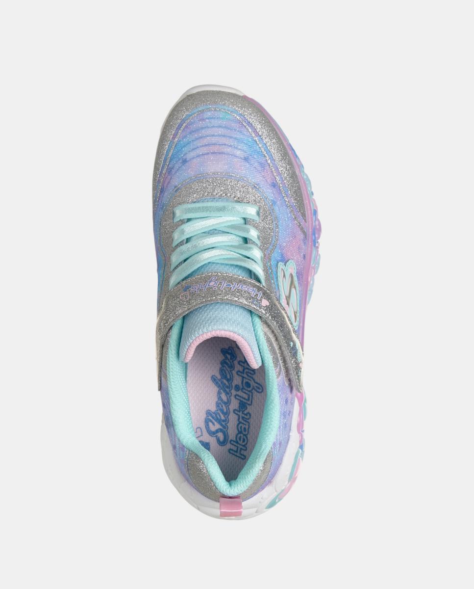 Sapatilhas com Luzes Lilás-2