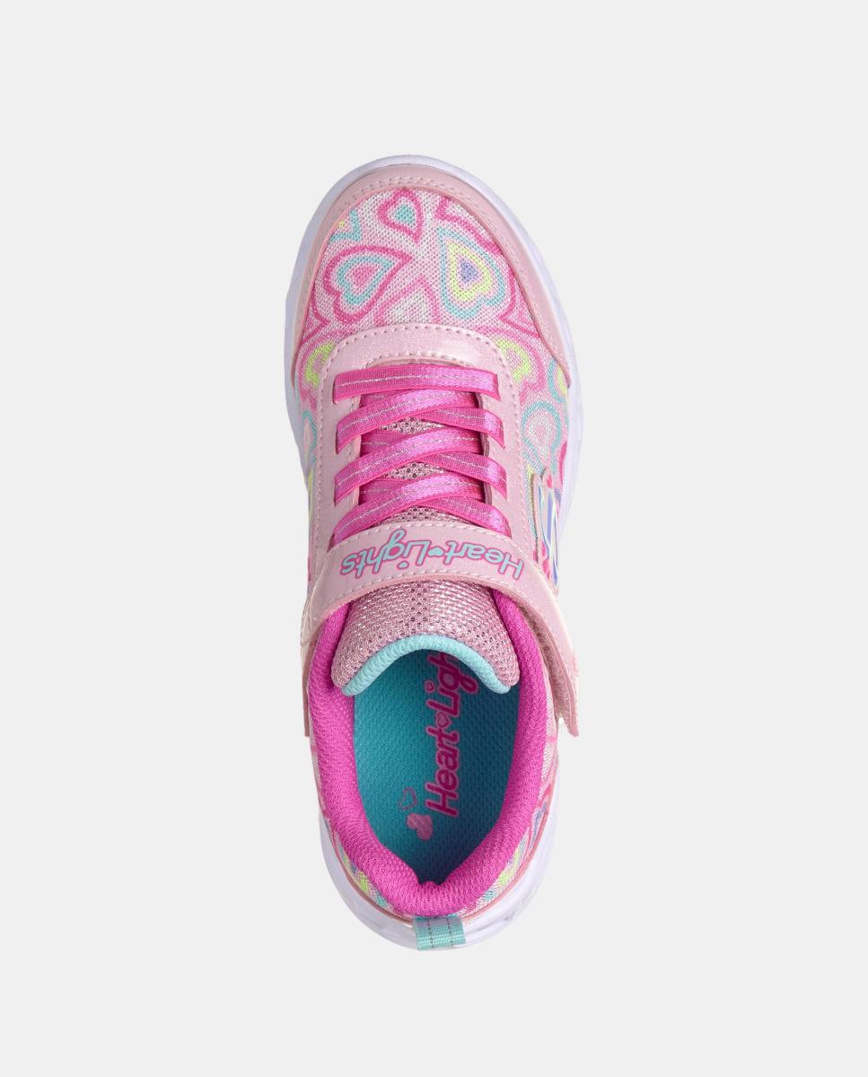 Sapatilhas com Luzes Skechers Rosa-2