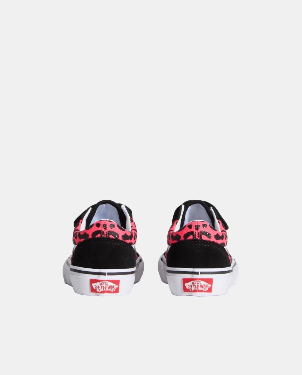 Sapatilhas casual s Old Skool Vans com Velcro Preto-2