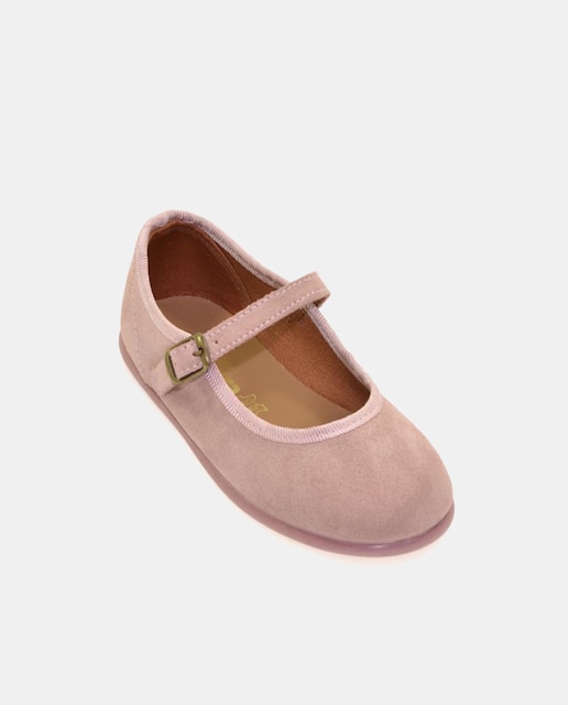 Imagem 0 de Sapatos de Presilha com Fecho de Fivela e em Pele