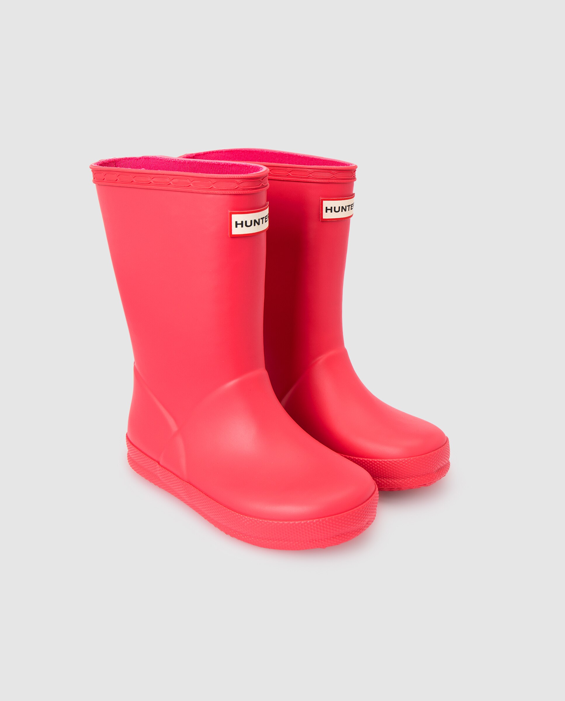 Galochas de menina Hunter rosa Rosa-2
