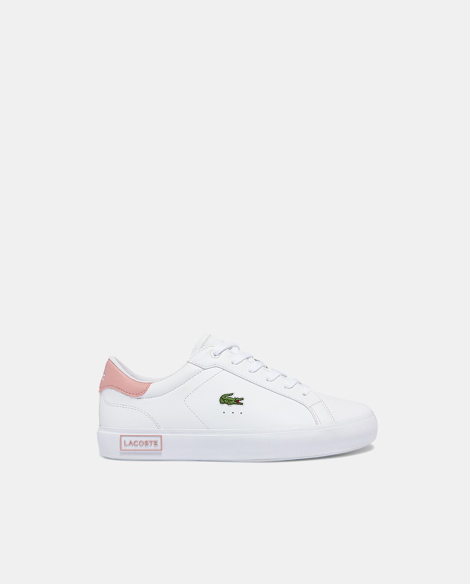 Sapatilhas Carnaby de Criança Lacoste Branco-1