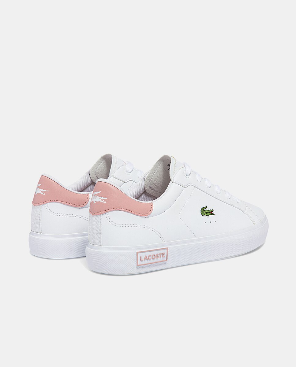 Sapatilhas Carnaby de Criança Lacoste Branco-3