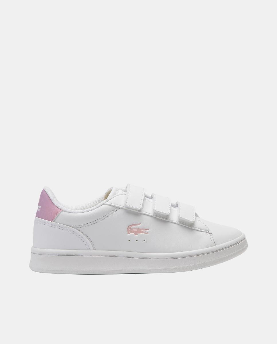 Sapatilhas Carnaby de Criança Lacoste Branco-1