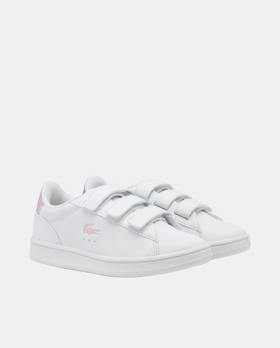 Sapatilhas Carnaby de Criança Lacoste Branco-2