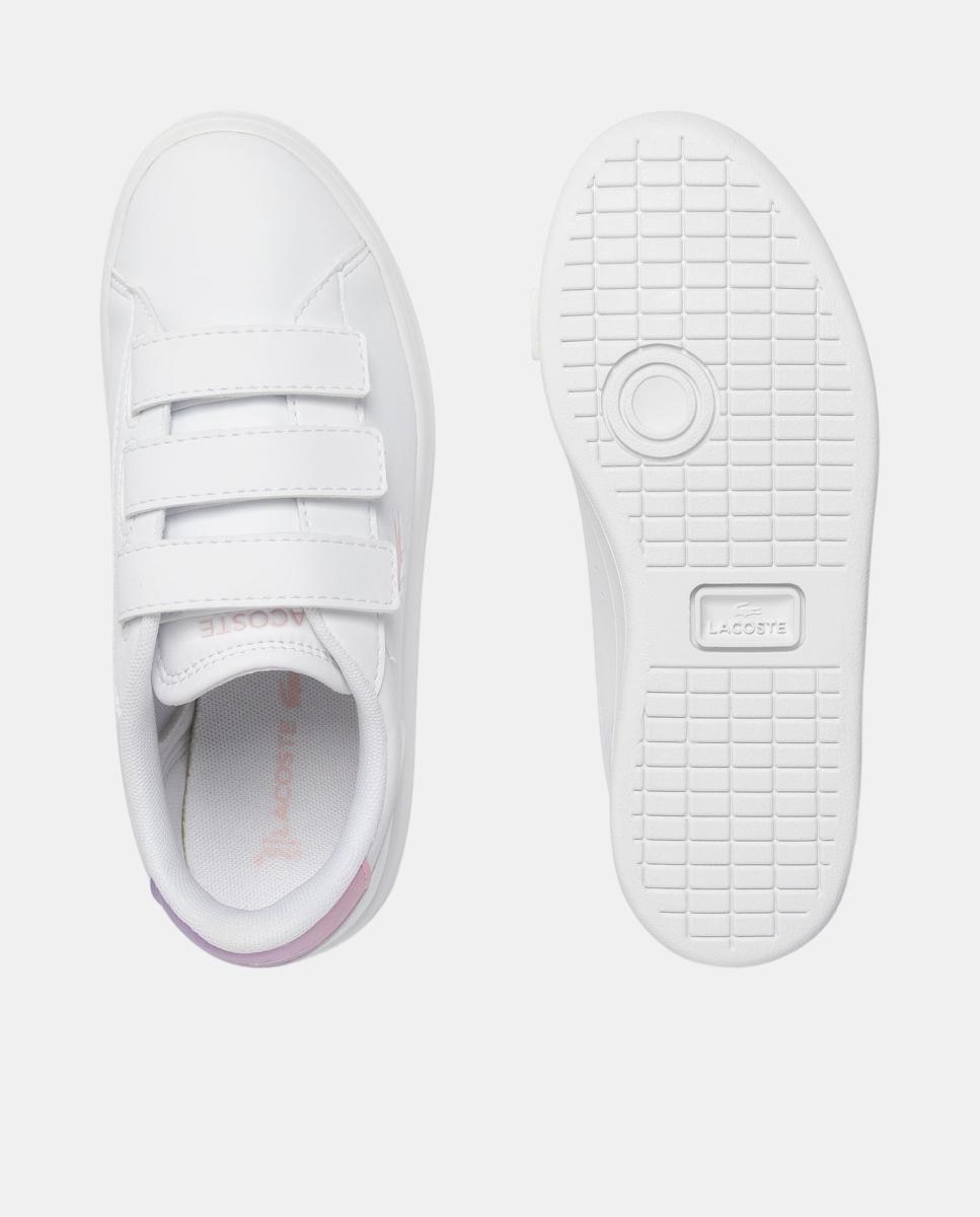 Sapatilhas Carnaby de Criança Lacoste Branco-4