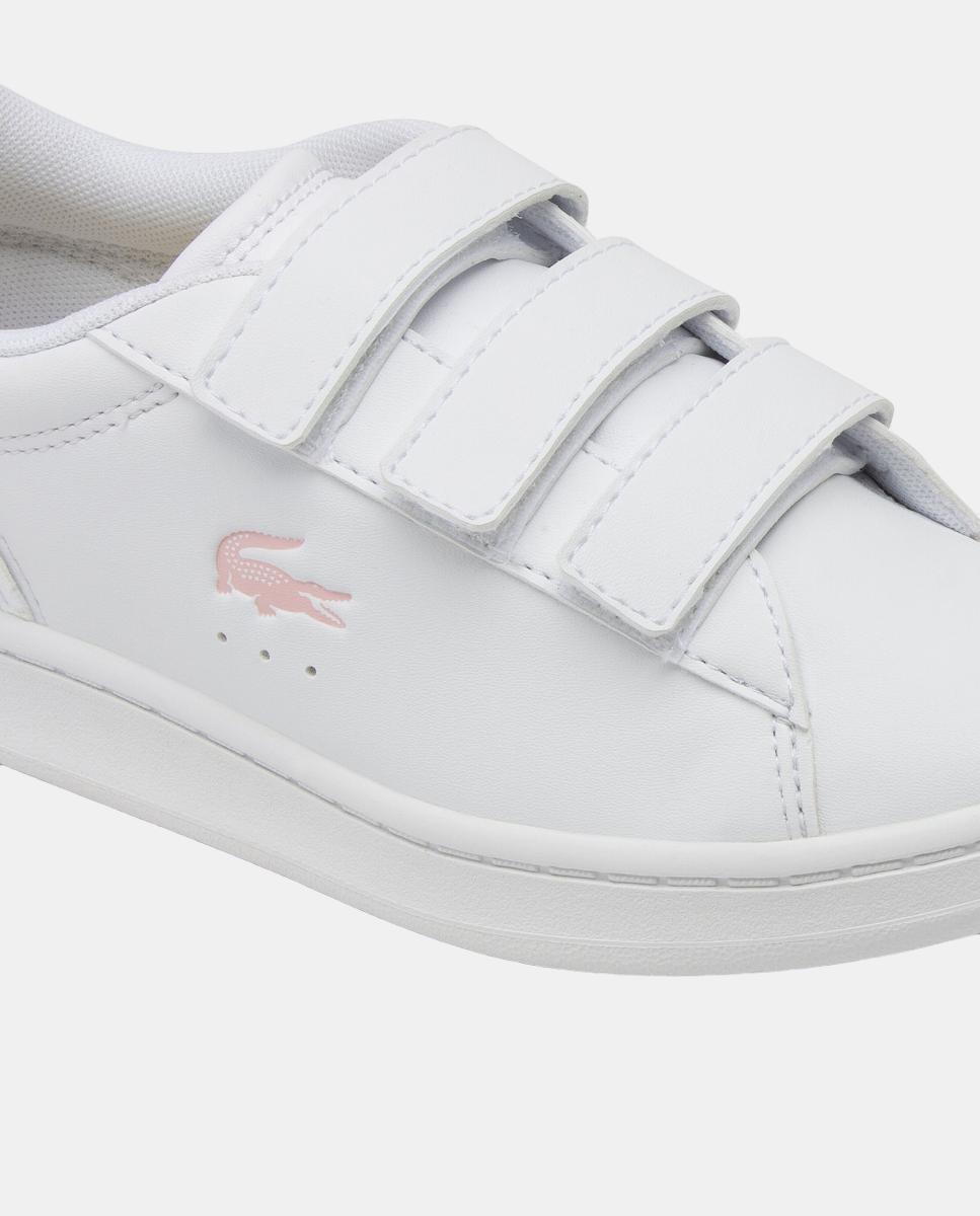 Sapatilhas Carnaby de Criança Lacoste Branco-6