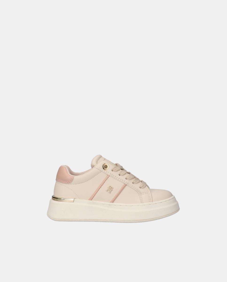 Deportivos tipo casco de niña - Tommy Hilfiger - Beige Beige-1