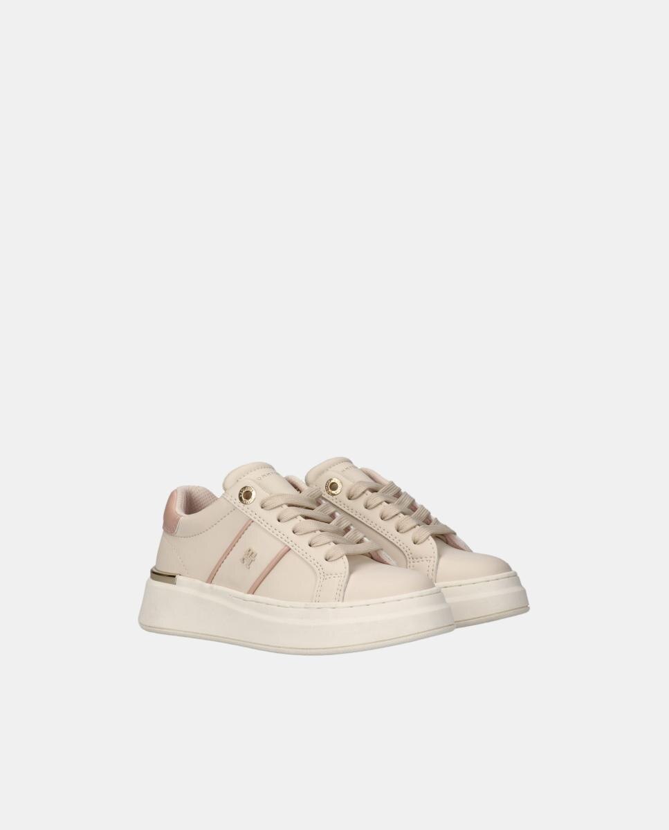 Deportivos tipo casco de niña - Tommy Hilfiger - Beige Beige-5