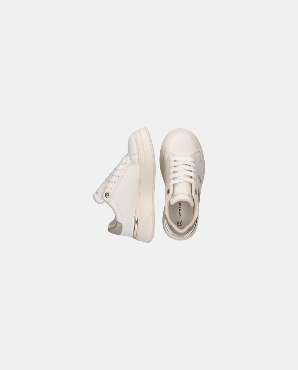 Sapatilhas tipo casco infantis Tommy Hilfiger Branco-2