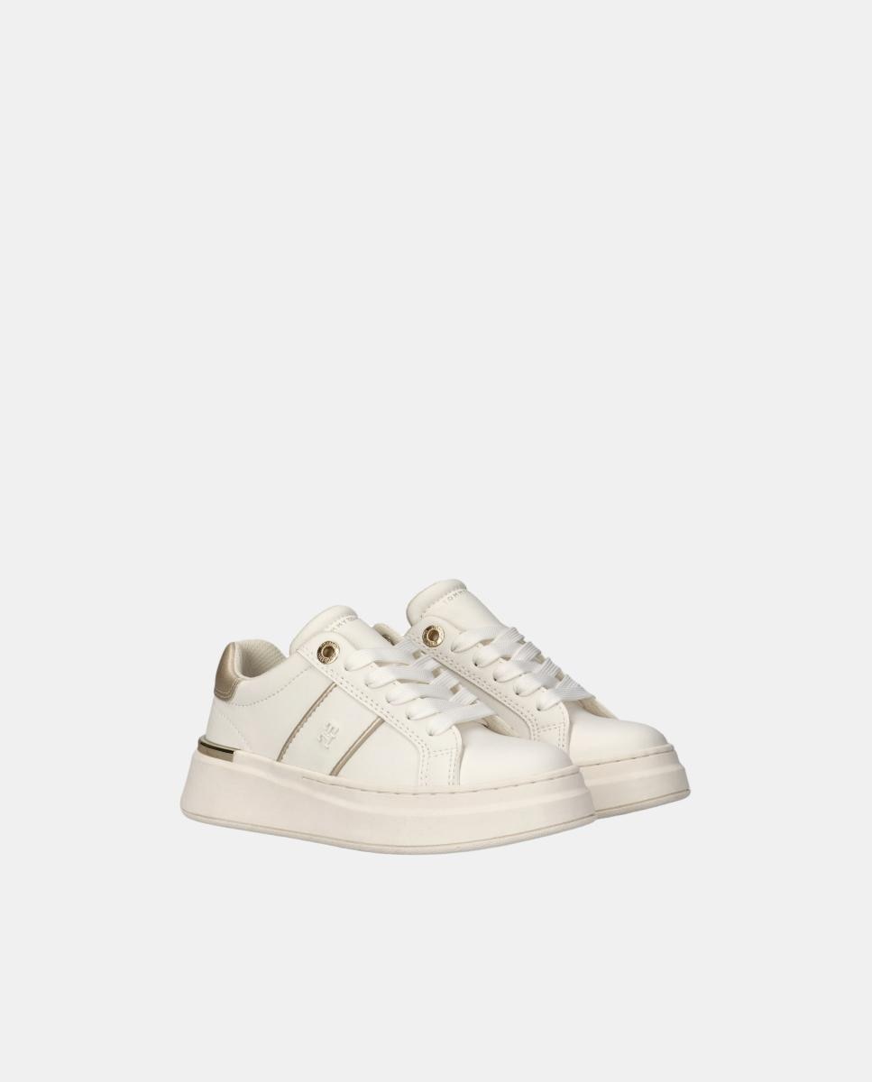 Sapatilhas tipo casco infantis Tommy Hilfiger Branco-5