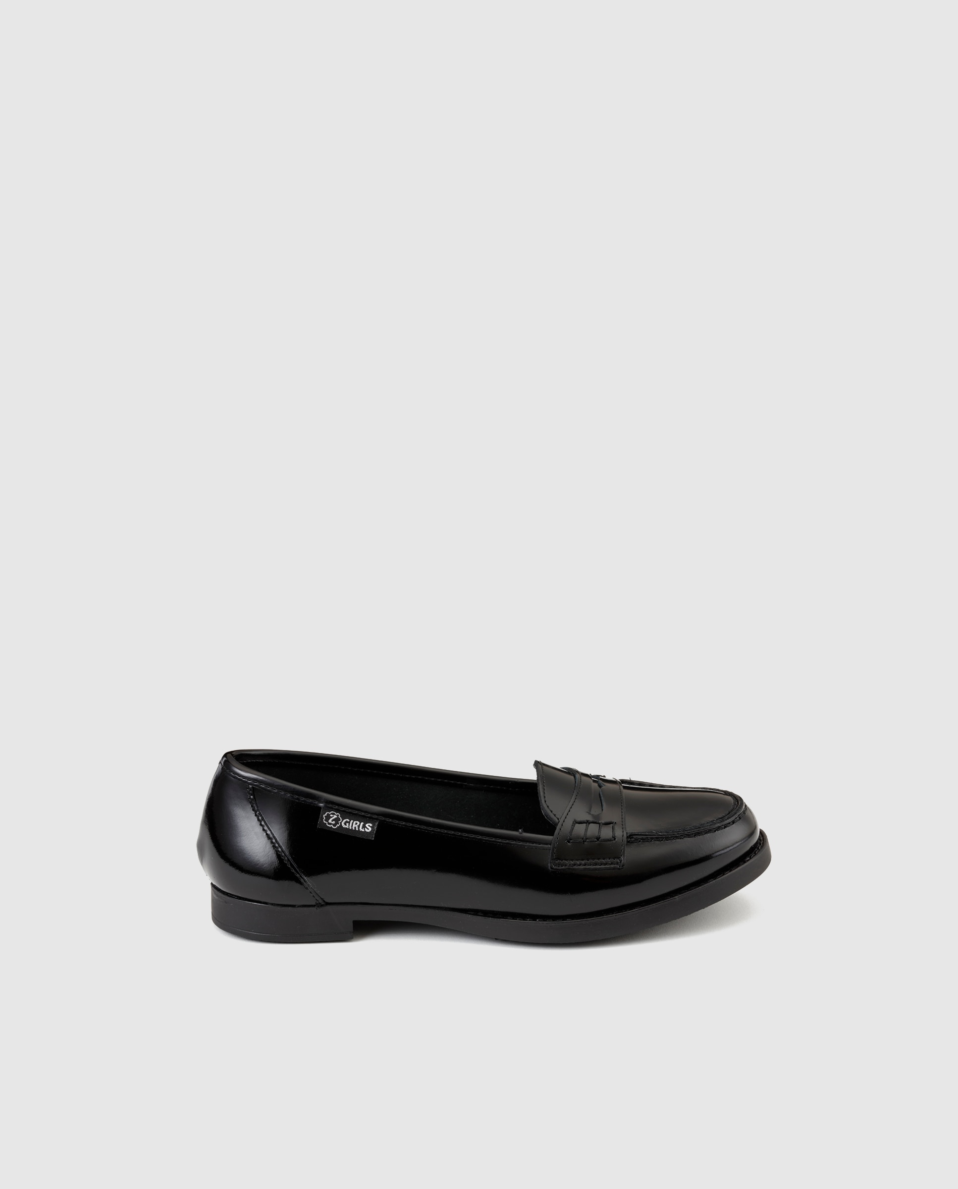 Imagem 0 de Mocassins de menina Zgirls de pele em preto