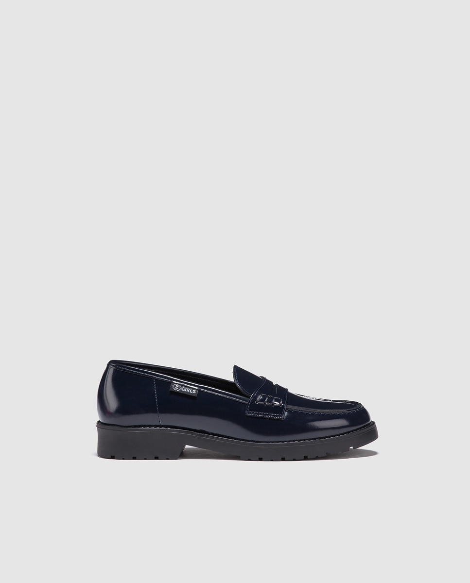 Imagem 0 de Mocassins de menina Zgirls de pele azuis