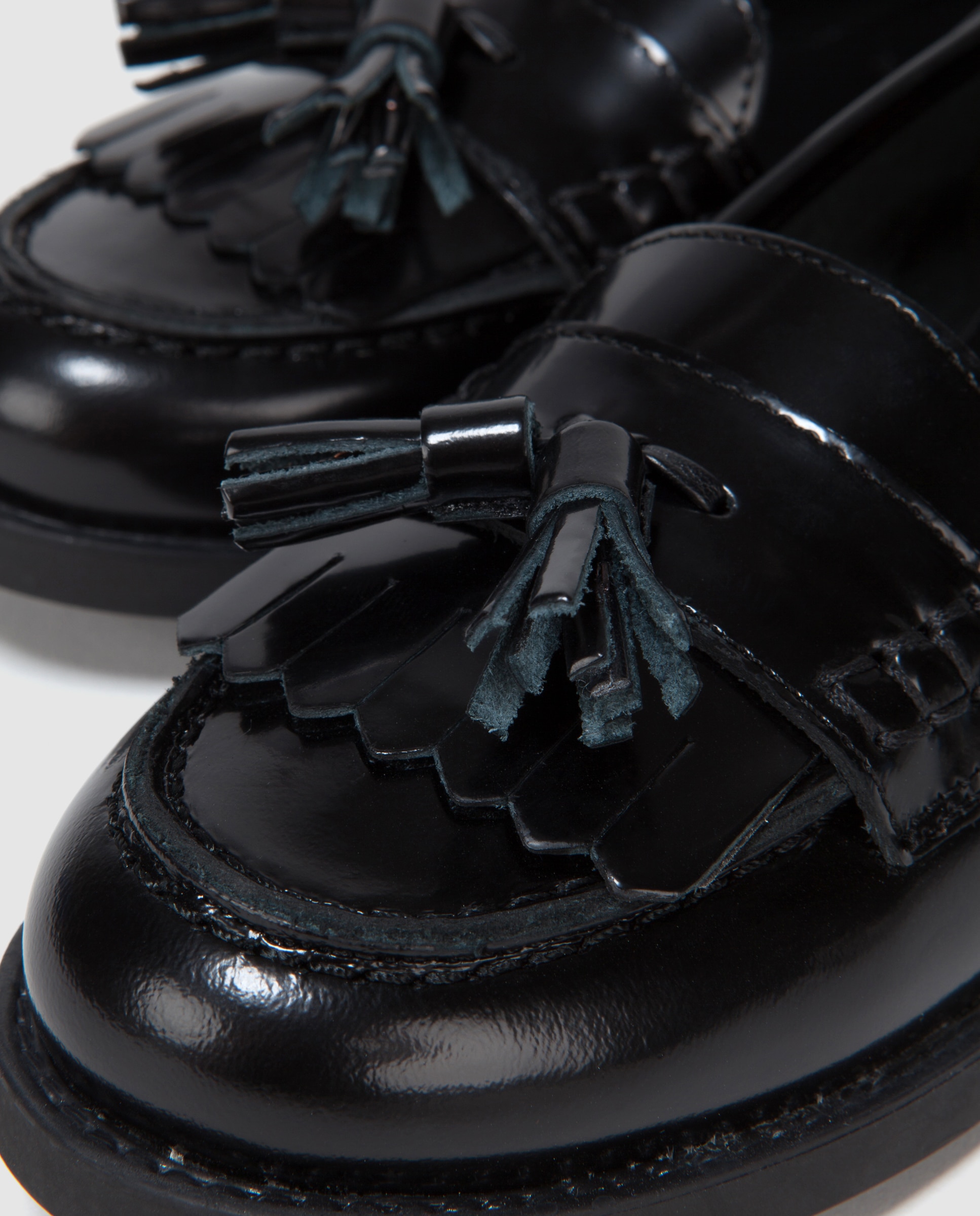 Mocassins de mulher Zgirls em pele pretos com adornos Preto-5