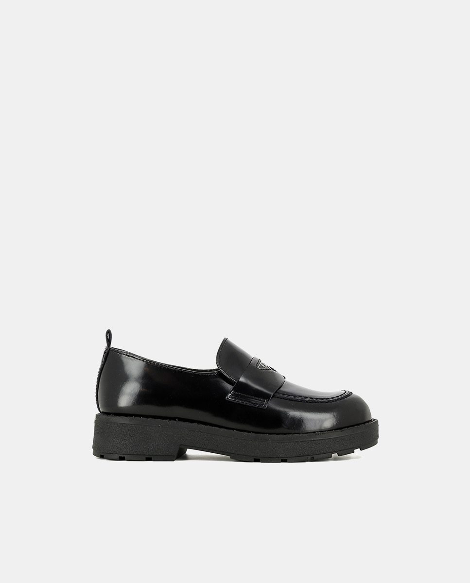 Imagem 0 de Mocassins em pele pretos