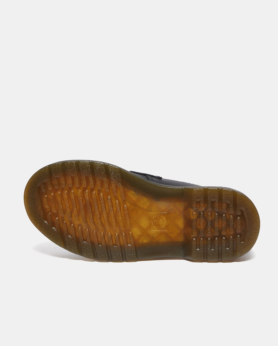 Mocassins Adrián de Criança com Adorno de Borlas e em Pele Dr. Martens Preto-8
