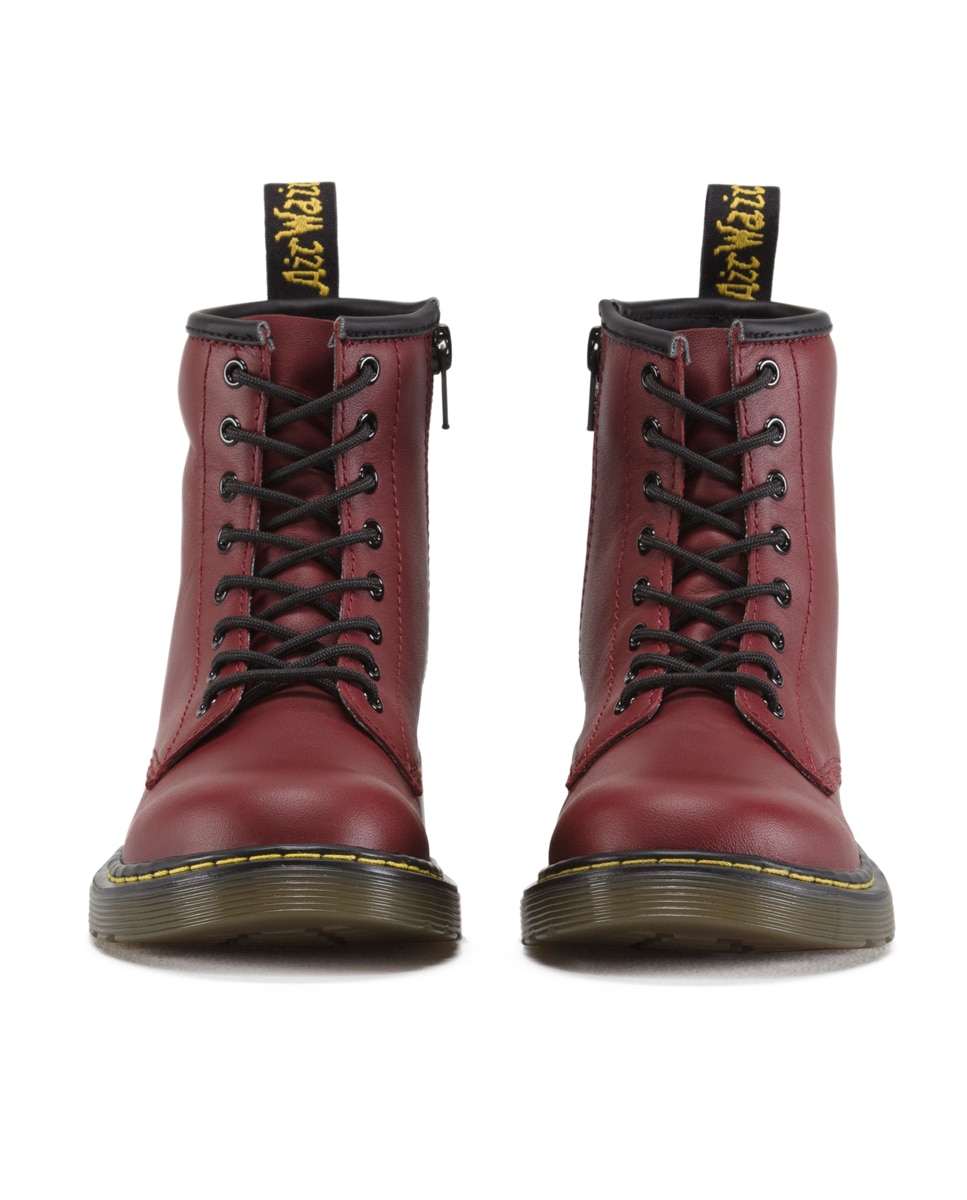 Botas em com Atacadores e Fecho de Correr - Bordeaux Dr. Martens Bordeaux-3